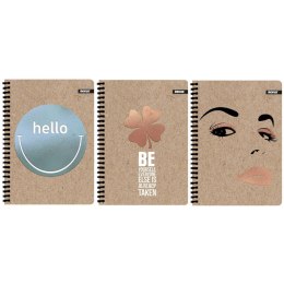 Kołozeszyt (kołonotatnik) Kraft Liner Hs 70g Beniamin