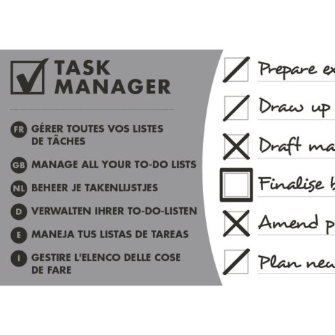 Kołozeszyt (kołonotatnik) Task Manager A5 70k. 90g specjalna Oxford (400055727) Kołozeszyt (kołonotatnik) Task Manager A5 70k. 90g specjalna Oxford (400055727)