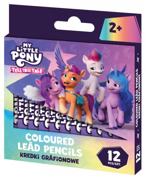 Kredki świecowe My Little Pony grafinowe 12 kol. Astrapap (316024054) Kredki świecowe My Little Pony grafinowe 12 kol. Astrapap (316024054)