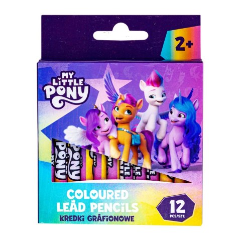 Kredki świecowe My Little Pony grafinowe 12 kol. Astrapap (316024054) Kredki świecowe My Little Pony grafinowe 12 kol. Astrapap (316024054)