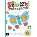 Książka dla dzieci Szlaczki zwierzaczki. Edukacyjna książeczka z naklejkami Aksjomat Książka dla dzieci Szlaczki zwierzaczki. Edukacyjna książeczka z naklejkami Aksjomat
