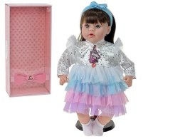 Lalka dziewczynka, szyte włosy, śpiewa i mówi po polsku [mm:] 450 Adar (590977)