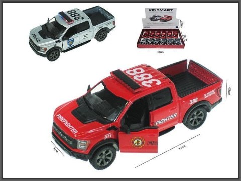 Samochód Ford F-150 Raptor 1:46 z napędem i z otwieranymi drzwiami Hipo (HXKT260) Samochód Ford F-150 Raptor 1:46 z napędem i z otwieranymi drzwiami Hipo (HXKT260)