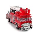 Samochód strażacki Sterowana Pedał Gazu Hamulec Pilot Dźwięk Lean (12646)