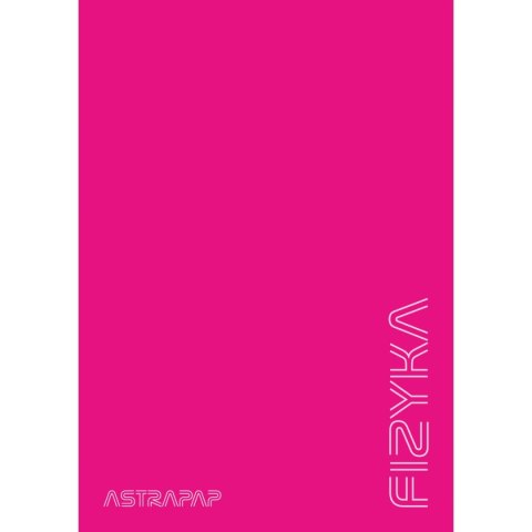 Zeszyt FIZYKA A5 60k. krata Astrapap (102023003) Zeszyt FIZYKA A5 60k. krata Astrapap (102023003)