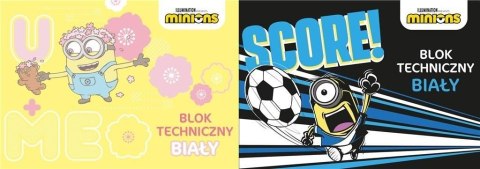 Blok techniczny Minionki A4 biały 10k Beniamin (5627) Blok techniczny Minionki A4 biały 10k Beniamin (5627)