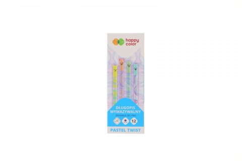 Długopis wymazywalny Pastel Twist (Uszaki), niebieski 0,5mm Happy Color (HA 4120 02PT-3) Długopis wymazywalny Pastel Twist (Uszaki), niebieski 0,5mm Happy Color (HA 4120 02PT-3)