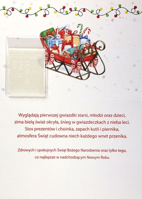 Kartka składana B6 Pol-mak Kartka składana B6 Pol-mak