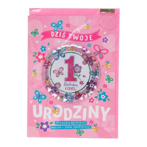 Kartka składana Badge [mm:] 335x240 Pan Dragon