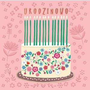 Kartka składana KARNET KW TŁ TORT PASTEL C5 Henry (5905701481323) Kartka składana KARNET KW TŁ TORT PASTEL C5 Henry (5905701481323)