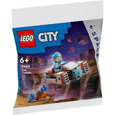 Klocki konstrukcyjne City Kosmiczny latający motocykl Lego (30663) Klocki konstrukcyjne City Kosmiczny latający motocykl Lego (30663)