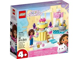 Klocki konstrukcyjne Koci domek Gabi Pieczenie tortu z Łakotkiem Lego (10785)