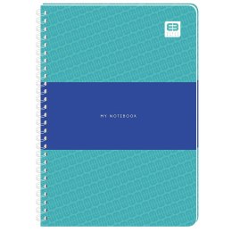 Kołozeszyt (kołonotatnik) Black & Blue A5 krata Interdruk (KOŁOZA580BBP)