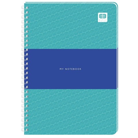 Kołozeszyt (kołonotatnik) Black & Blue A5 krata Interdruk (KOŁOZA580BBP)