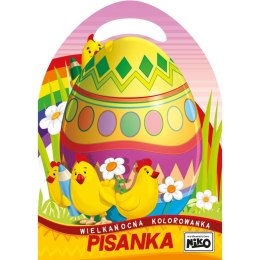 Książeczka edukacyjna Wielkanocna kolorowanka. Pisanka Niko