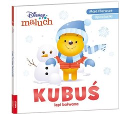 Książka dla dzieci Disney Maluch. Kubuś lepi bałwana Ameet (BOP 9213)