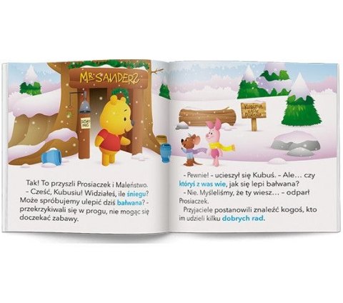 Książka dla dzieci Disney Maluch. Kubuś lepi bałwana Ameet (BOP 9213) Książka dla dzieci Disney Maluch. Kubuś lepi bałwana Ameet (BOP 9213)