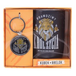 Kubek wielokrotnego użytku set Król Życia Pan Dragon (5901854957326)