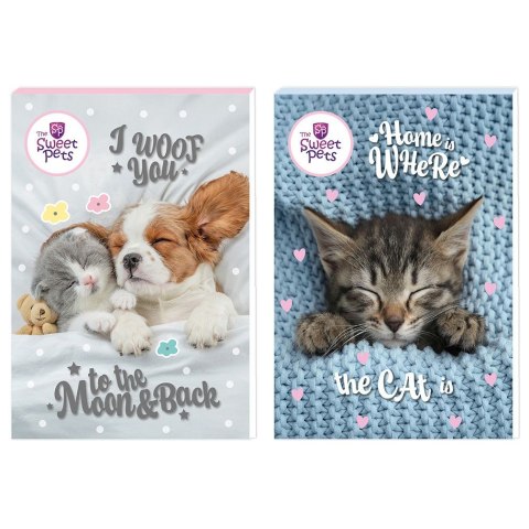 Notes (notatnik) The Sweet Pets A6 30k. krata Beniamin Notes (notatnik) The Sweet Pets A6 30k. krata Beniamin