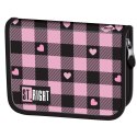 Piórnik STRIGHT PINK CHECKERED PC-03 Bambino (bez wypozażenia) Piórnik STRIGHT PINK CHECKERED PC-03 Bambino (bez wypozażenia)