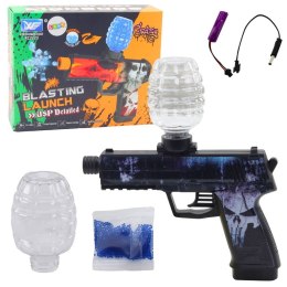Pistolet Automatyczny Na Kulki Wodne Żelowe Czaszka Lean (24829)
