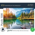 Puzzle UFT Wanderlust: At the Foot of Alps, Hintersee Lake, Germany 1500 el. Trefl (26193)