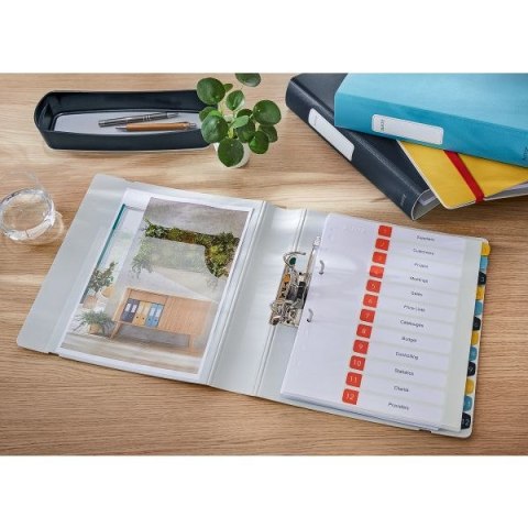 Segregator dźwigniowy Cosy Active A4 50mm żółty Leitz (10390019)