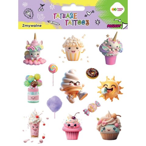 Tatuaż SWEETS Happy Color (HA 4261 1520-KS01) Tatuaż SWEETS Happy Color (HA 4261 1520-KS01)