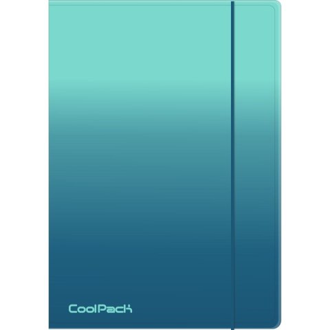 Teczka plastikowa na gumkę Gradient A4 mix Patio (31220CP)