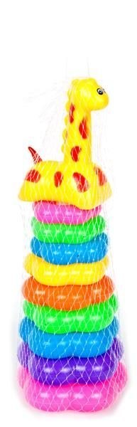 Układanka piramidka żyrafa Mega Creative (462712)