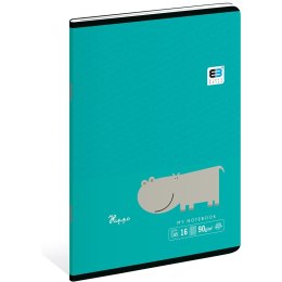 Zeszyt Black & Blue A5 16k. 90g krata [mm:] 148x210 Interdruk (ZE16#B&B)