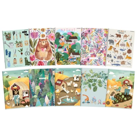 Zeszyt megamix A5 16k. 70g krata Top 2000 (400168844)