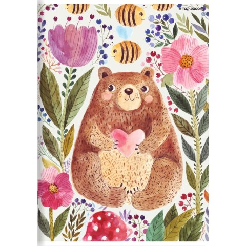 Zeszyt megamix A5 16k. 70g krata Top 2000 (400168844)