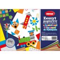 Zeszyt papierów kolorowych samoprzylepnych B5 80g 16k [mm:] 245x170 Rexus (6105473)