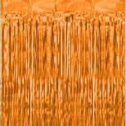 Dekoracja Kurtyna dekoracyjna 100x200cm pomarańczowa Antella