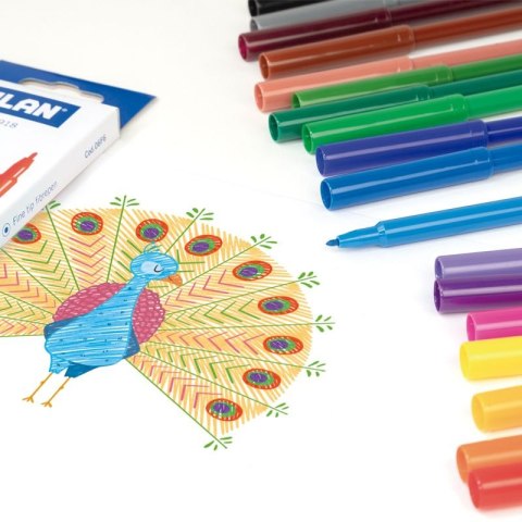 Flamaster 18 kol. Milan (06F18)