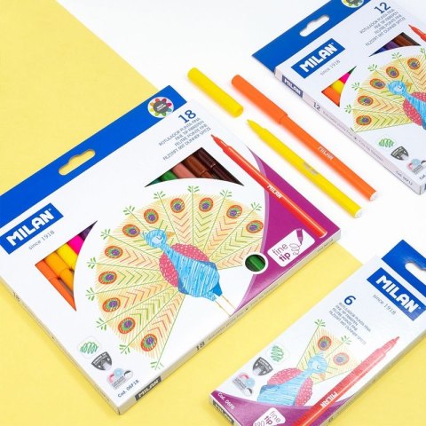 Flamaster 18 kol. Milan (06F18)