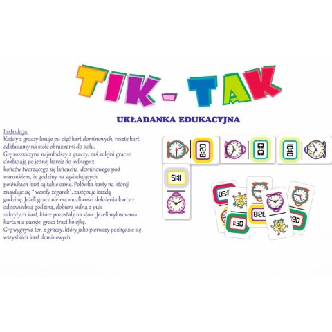 Gra edukacyjna tik tak mój świat Abino Gra edukacyjna tik tak mój świat Abino