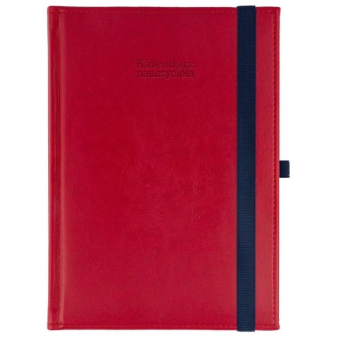 Kalendarz nauczyciela książkowy (terminarz) GRANAT NEBRASKA Z GUMKĄ A5 Wydawnictwo Wokół Nas (A5TN070B-)