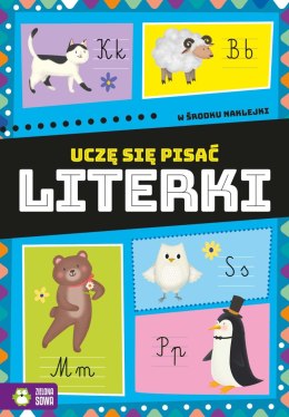 Książeczka edukacyjna Uczę się pisać. Literki Zielona Sowa