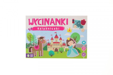 Książeczka edukacyjna Wycinanki. Księżniczki Zielona Sowa Książeczka edukacyjna Wycinanki. Księżniczki Zielona Sowa