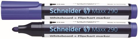 Marker suchościeralny Maxx 290 niebieski 2,0-3,0mm okrągła końcówka Schneider (SR129003) Marker suchościeralny Maxx 290 niebieski 2,0-3,0mm okrągła końcówka Schneider (SR129003)