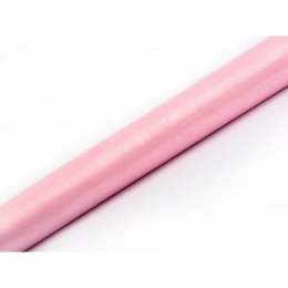Organza organza Gładkax9 [mm x m] różowa Partydeco (ORPO -081J)