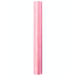 Organza organza Gładkax9 [mm x m] różowa Partydeco (ORPO -081J)
