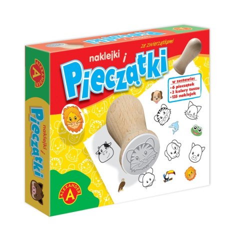 Pieczątka ZE ZWIERZĄTKAMI Alexander