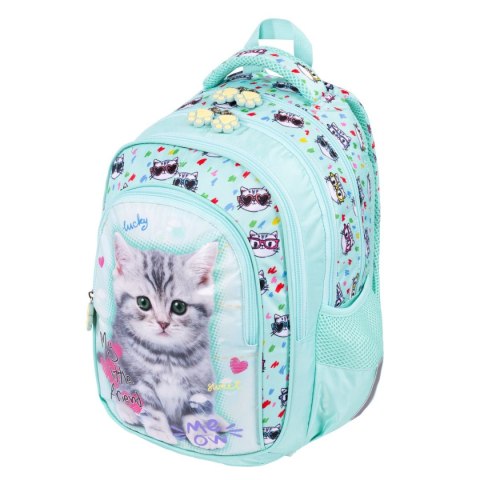 Plecak My Little Friend Kitty MINT 5903235668760 4-KOMORY Bambino (BPL-58) Plecak My Little Friend Kitty MINT 5903235668760 4-KOMORY Bambino (BPL-58)