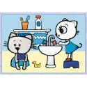 Puzzle Dzień Kici Koci 4w1 el. Trefl (34372)