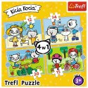 Puzzle Dzień Kici Koci 4w1 el. Trefl (34372)
