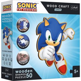 Puzzle Sonic Drewniane Sprytny Sonic Trefl (20203)