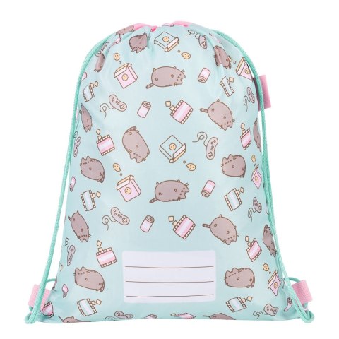 Worek na buty Tuba PUSHEEN mint 5903235663208 Bambino Worek na buty Tuba PUSHEEN mint 5903235663208 Bambino